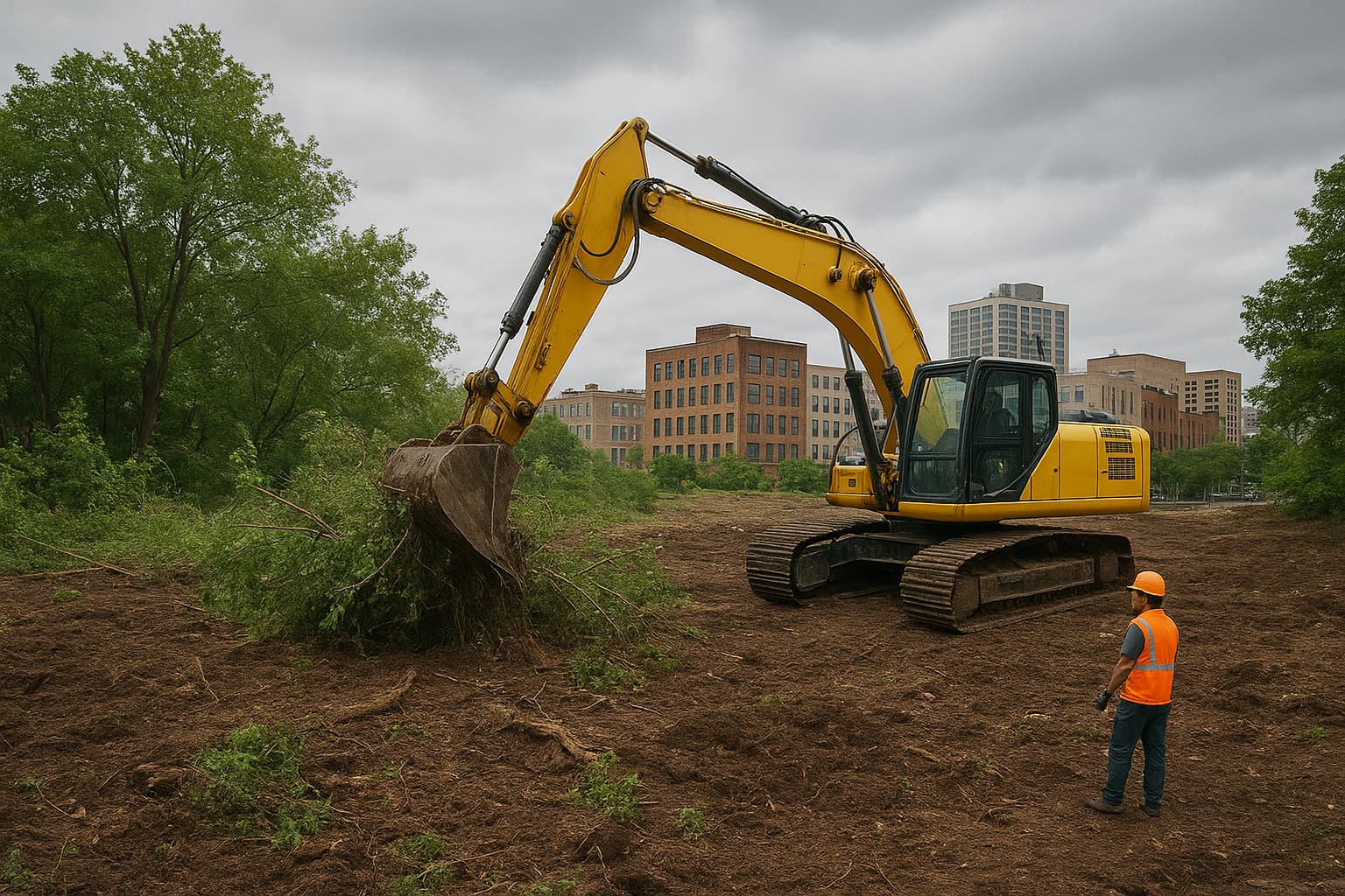 land clearing jersey city