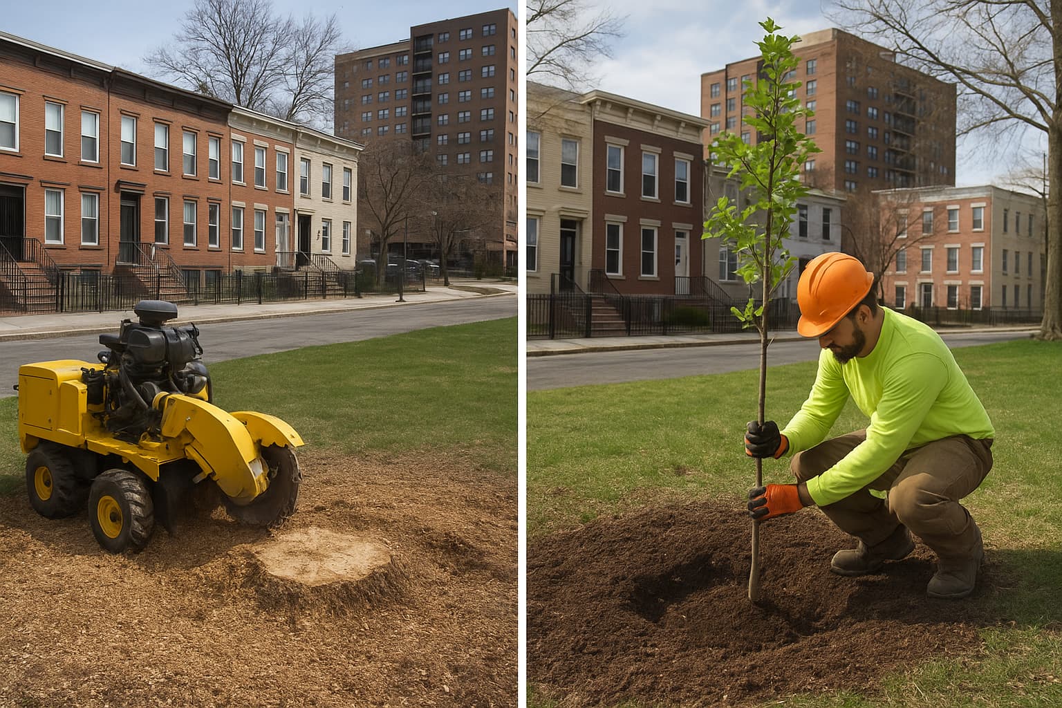 stump removal jersey city